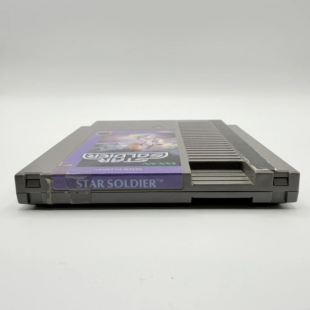 Star Soldier Nintendo NES Taxan NTSC-U/C 1989 Gray Cartridge Only Shoot Em Up